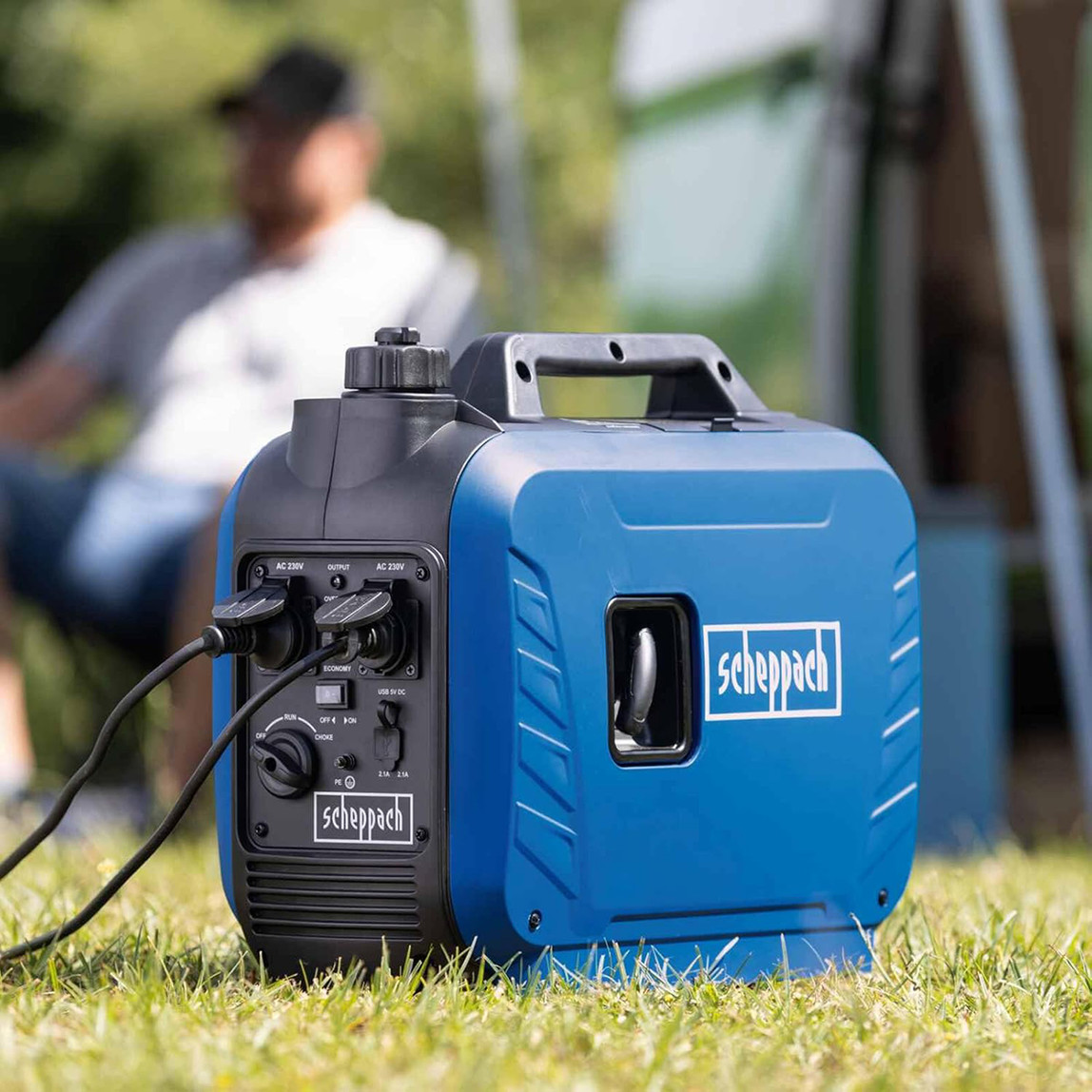    Scheppach SG2500İ 2 Kw Invertörlü Benzinli Portatif Jeneratör 