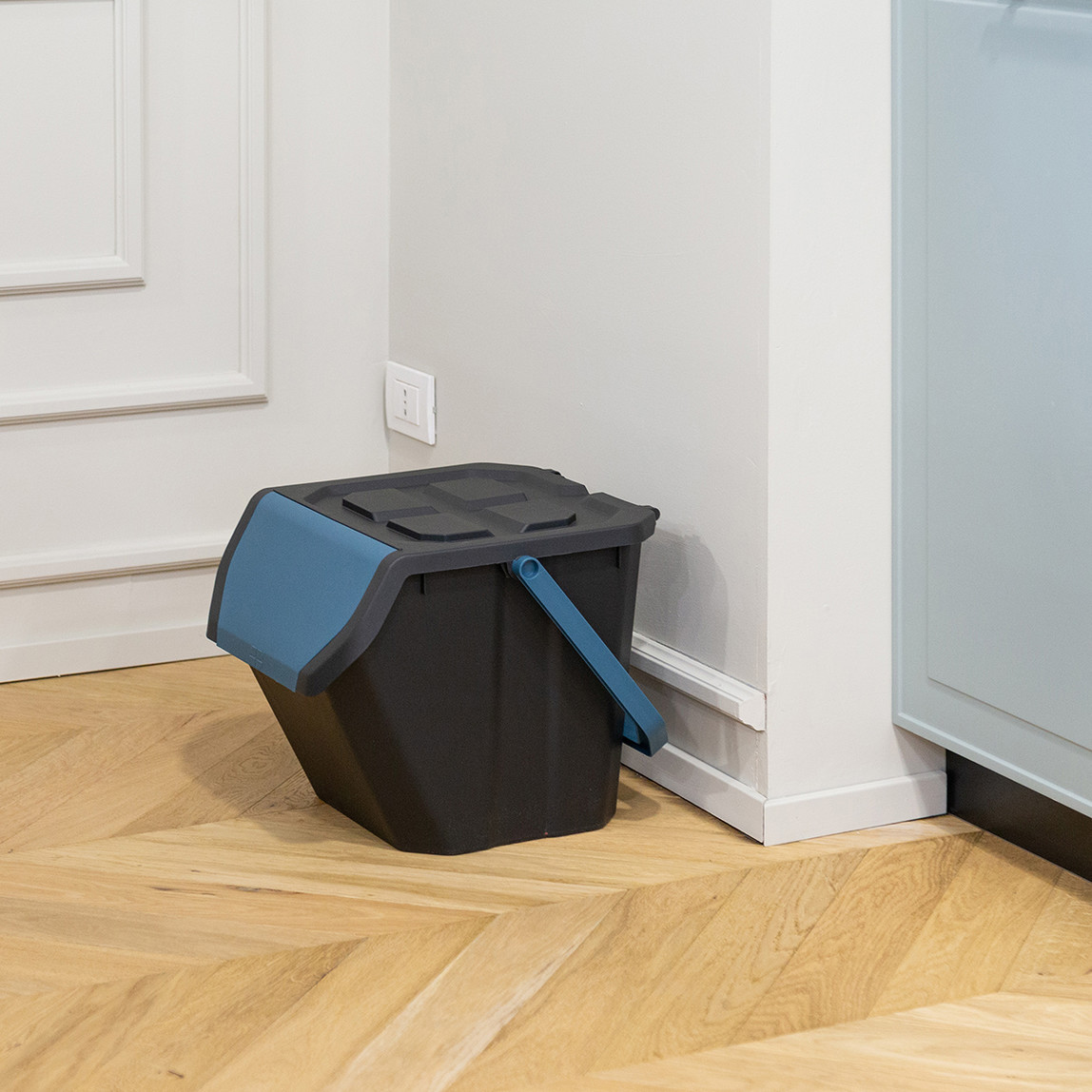    Frida Çok Amaçlı Saklama Kutusu Mavi 24 L 