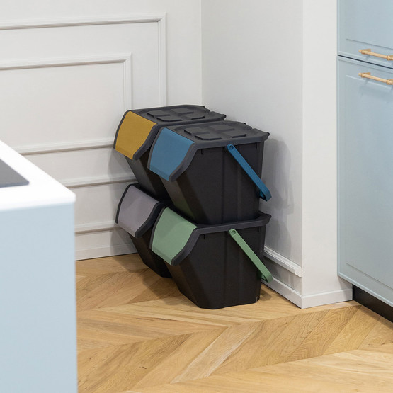 Frida Çok Amaçlı Saklama Kutusu Mavi 24 L