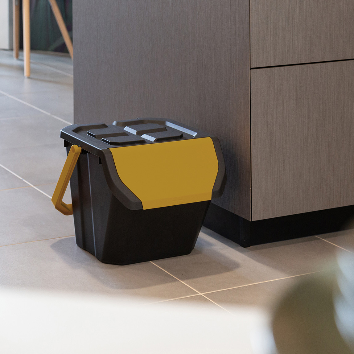    Frida Çok Amaçlı Saklama Kutusu Sarı 24 L 