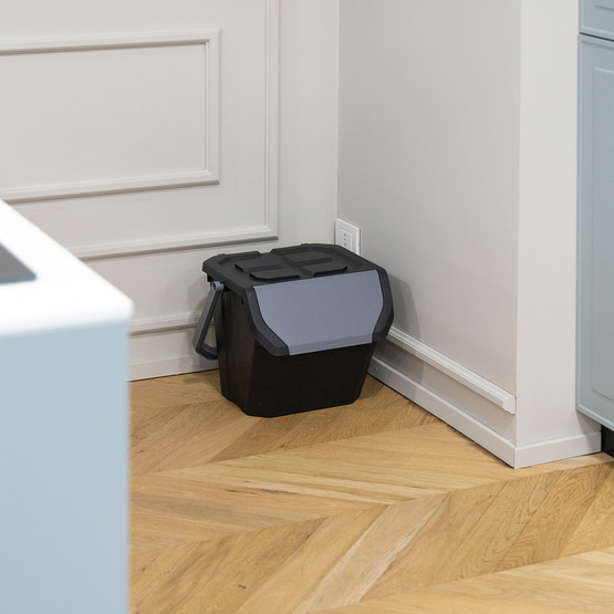 Frida Çok Amaçlı Saklama Kutusu Gri 24 L