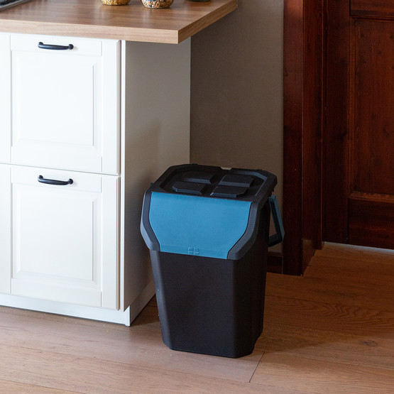 Frida Çok Amaçlı Saklama Kutusu Mavi 37 L