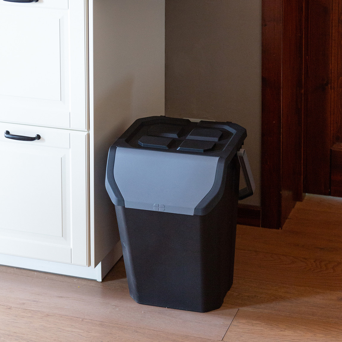    Frida Çok Amaçlı Saklama Kutusu Gri 37 L 