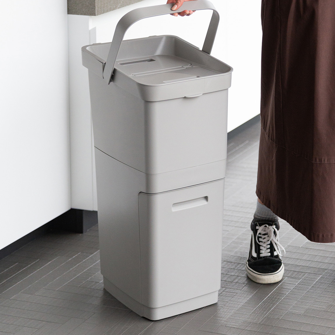    Stoccolma Towerbin 2 Bölmeli Modüler Çöp Kovası 