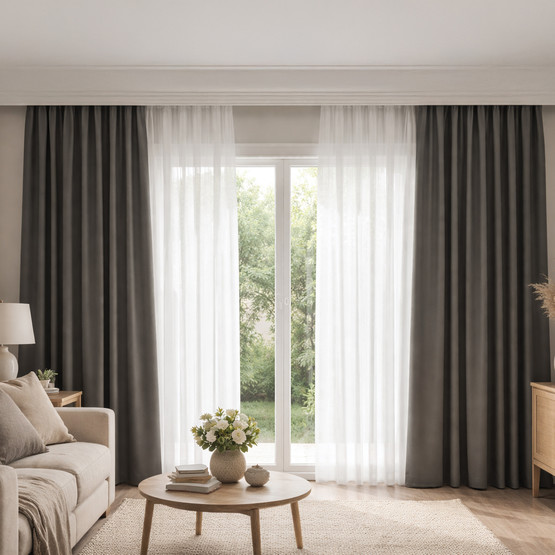 Premier Home Galaxy Tül Ekru