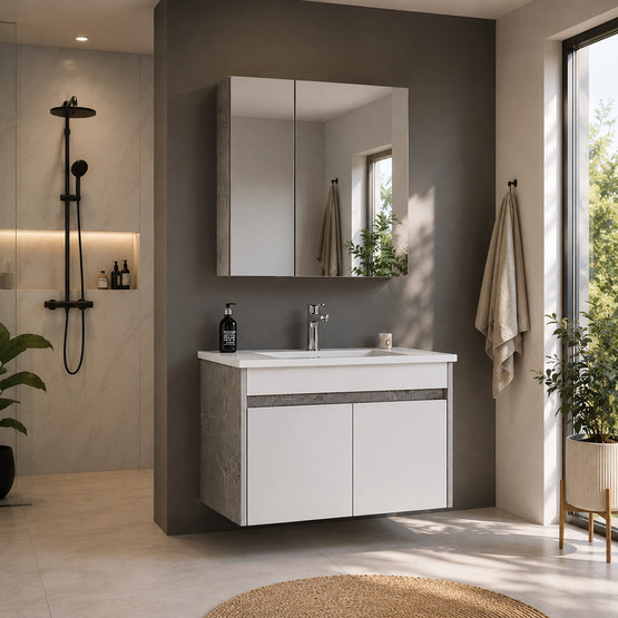 Vera 80cm Banyo Dolabı