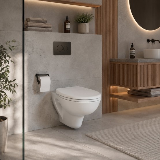 Vitra Serenix Round Smoothflush Asma Klozet Set Beyaz
