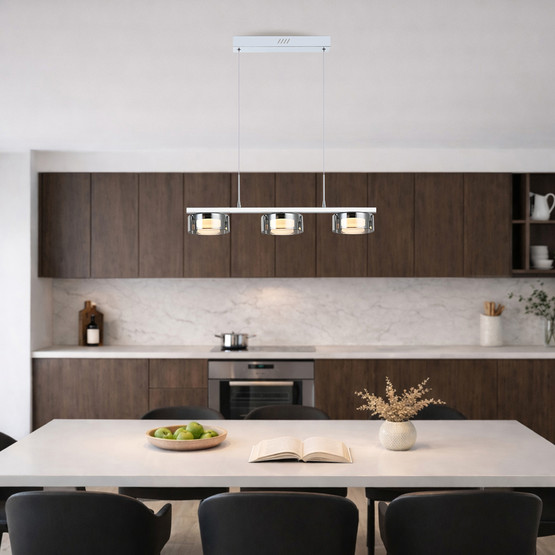 Lucea Primo 3'Lü Ledli Masa Üstü Avize 24W 3000K