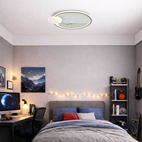 Lucea Benci 02 Ledli Beyaz RGB Plafonter 87W