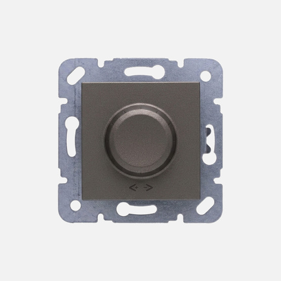 Viko Novella/Trenda Antrasit PRO Dimmer RL 20-500W Mekanizma+Düğme/Kapak