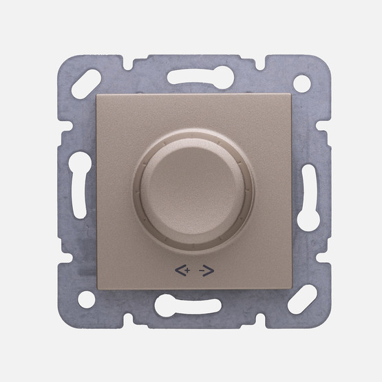 Viko Novella/Trenda Bronz PRO Dimmer RL 20-500W Mekanizma+Düğme/Kapak