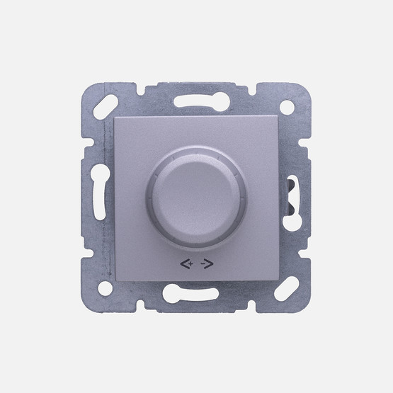 Viko Novella/Trenda Gümüş PRO Dimmer RC 400W Mekanizma+Düğme/Kapak