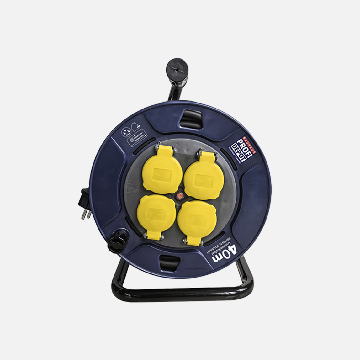    Bauhaus Profi Depot 40 Metre IP44 Makaralı Uzatma Kablosu 