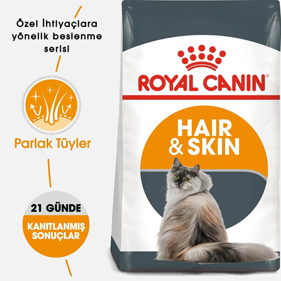 Royal Canin Hair Skin Hassas Tüylü Kediler İçin Mama 2 Kg 
