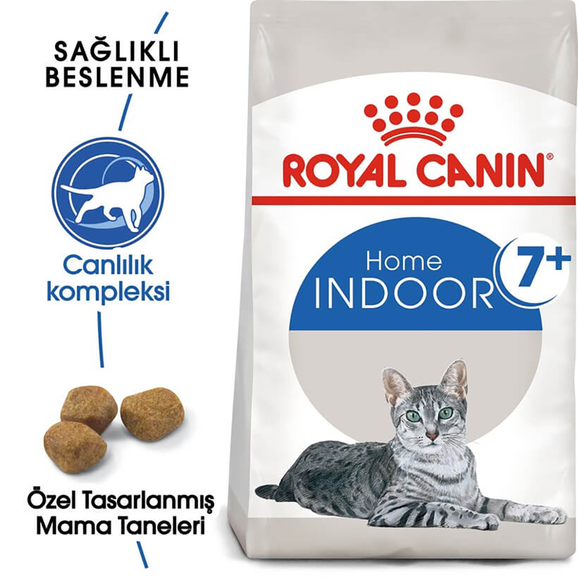    Royal Canin İndoor +7 Yaşlı Kuru Kedi Maması 3,5 Kg  
