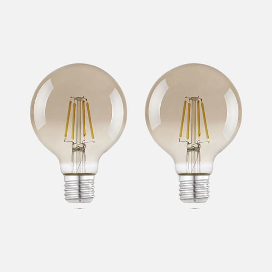 Eglo G80 4W 4000K Smoky 2'li Ampul