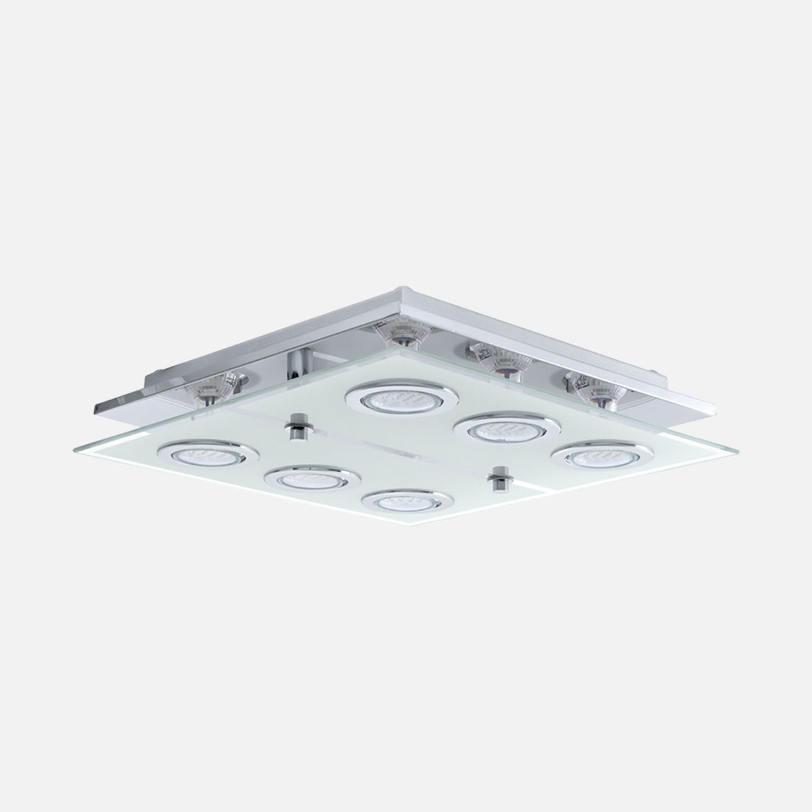    Cabo Led Sıva Üstü Spot Saten Cam 