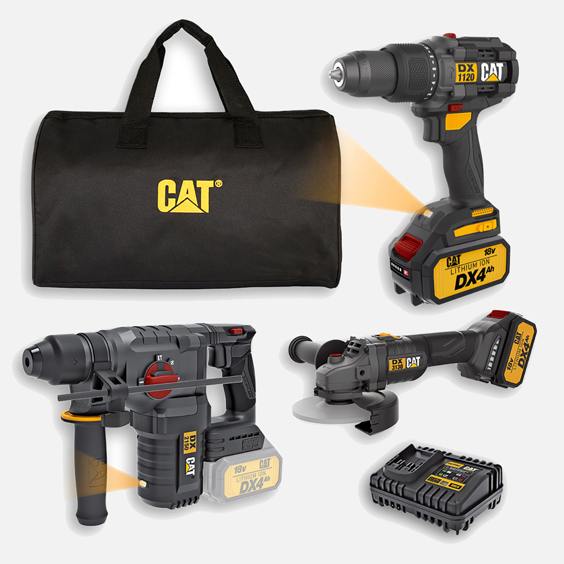    Cat DXK301.1 DX1120B + DX2150B + DX3131B 3 Parça Kombo Set  