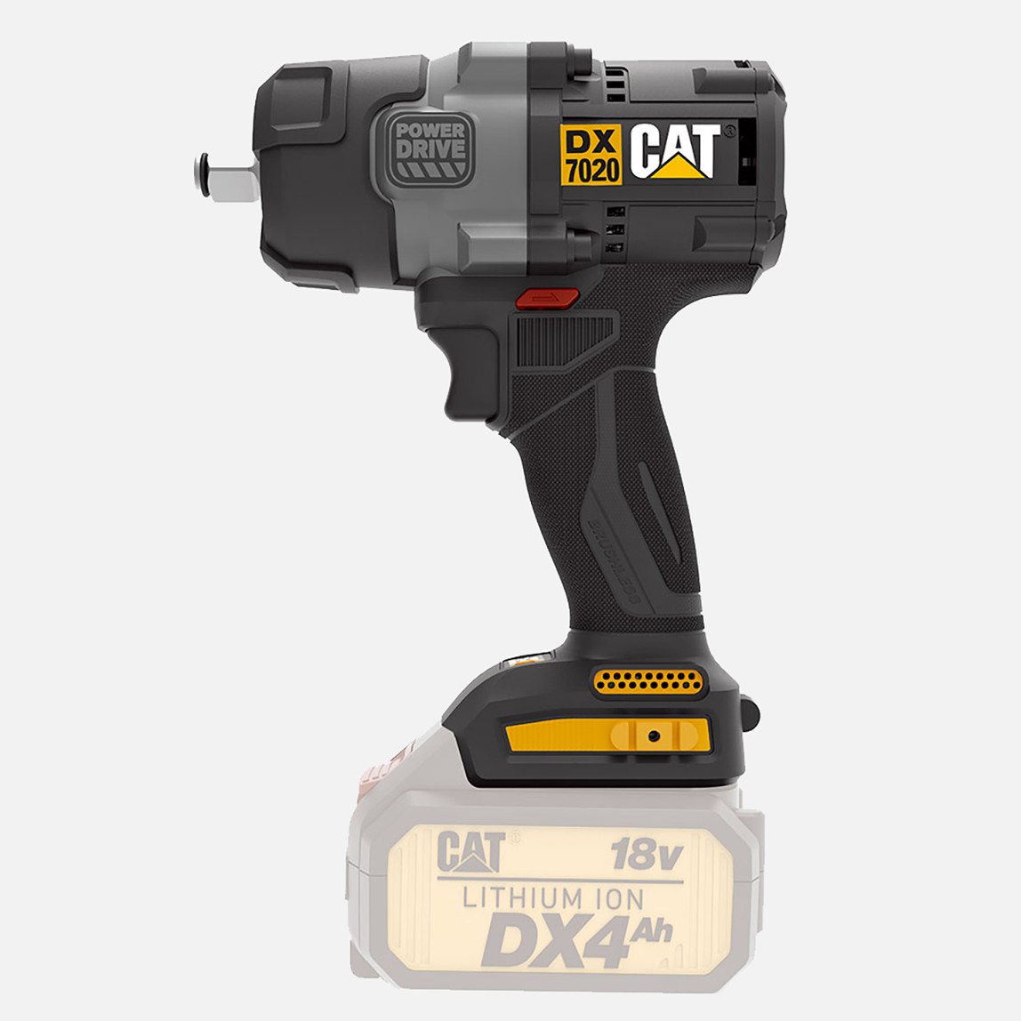    Cat DX7020B 18Volt Kömürsüz 700/880Nm Profesyonel Şarjlı Somun Sıkma (Akü Dahil Değildir) 