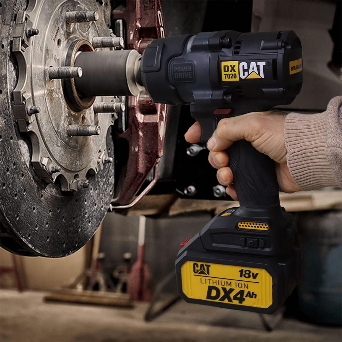    Cat DX7020B 18Volt Kömürsüz 700/880Nm Profesyonel Şarjlı Somun Sıkma (Akü Dahil Değildir) 