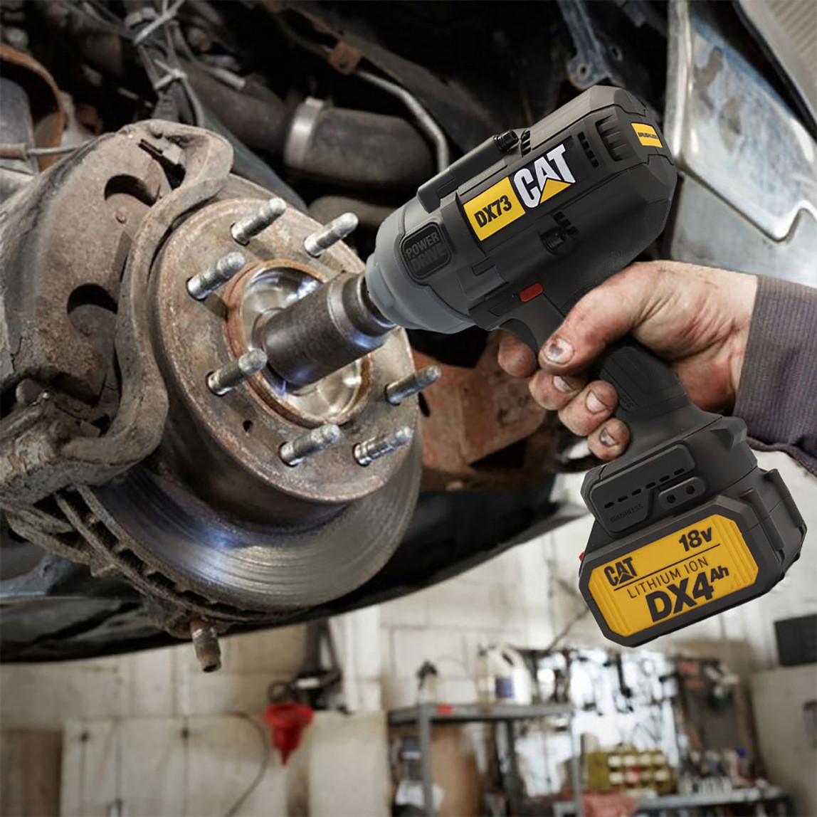    Cat DX73B 18Volt 1700/2100Nm Kömürsüz Profesyonel Şarjlı Somun Sıkma (Akü Dahil Değildir) 