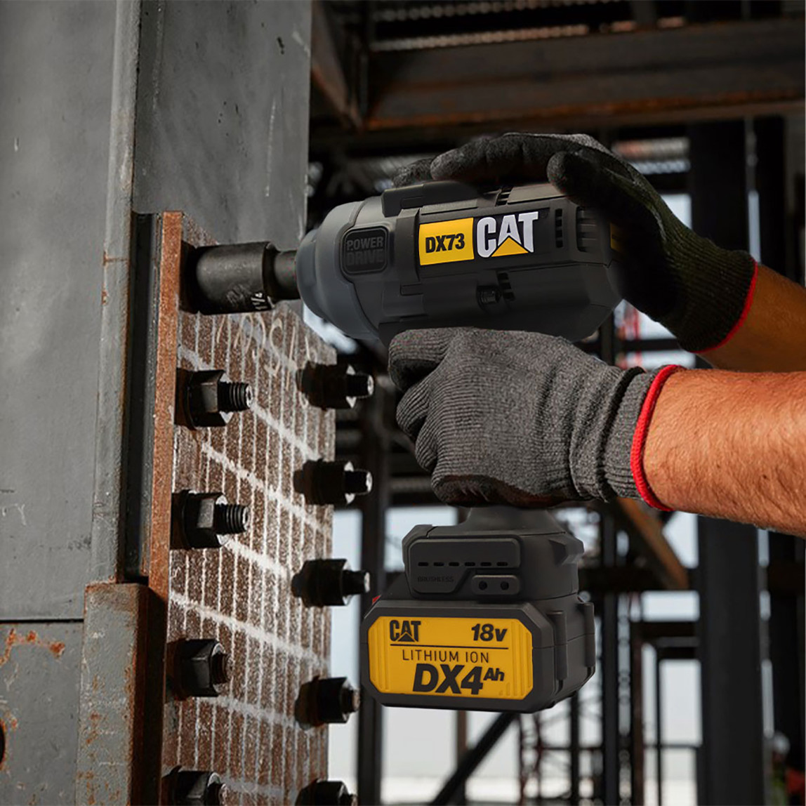    Cat DX73B 18Volt 1700/2100Nm Kömürsüz Profesyonel Şarjlı Somun Sıkma (Akü Dahil Değildir) 