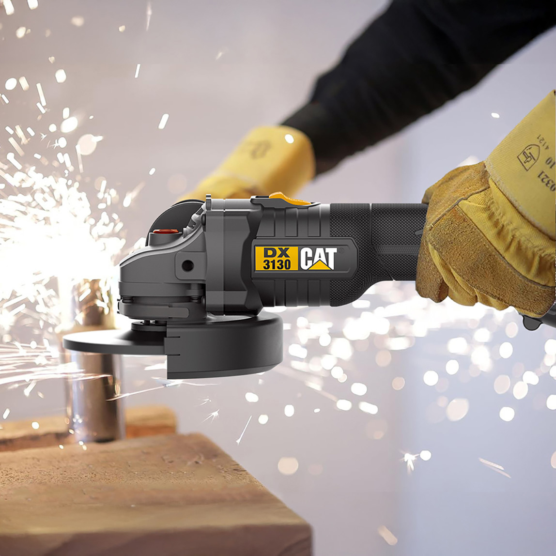    Cat DX3130B 18Volt 125mm Kömürsüz Profesyonel Avuç Taşlama (Akü Dahil Değildir) 