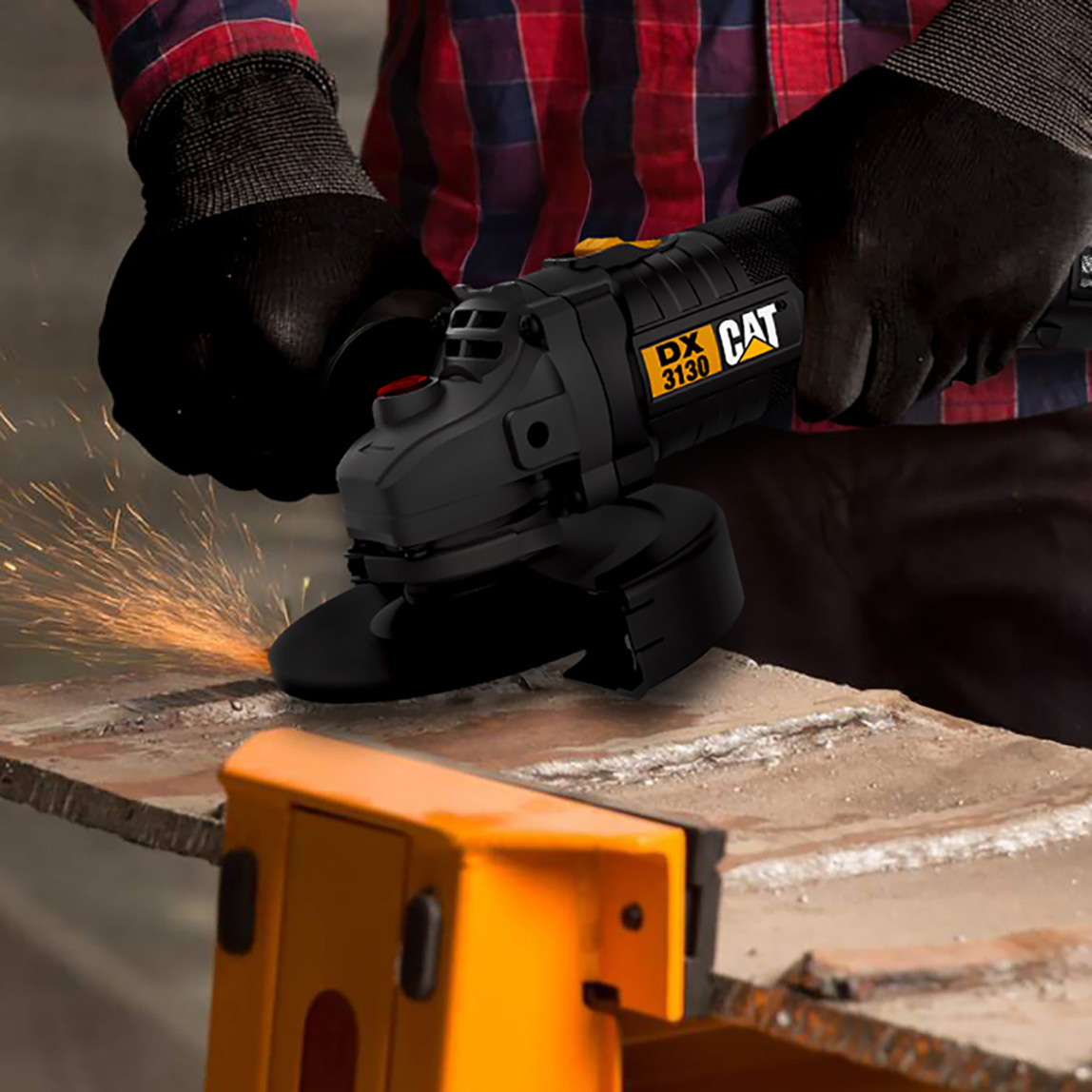    Cat DX3130B 18Volt 125mm Kömürsüz Profesyonel Avuç Taşlama (Akü Dahil Değildir) 