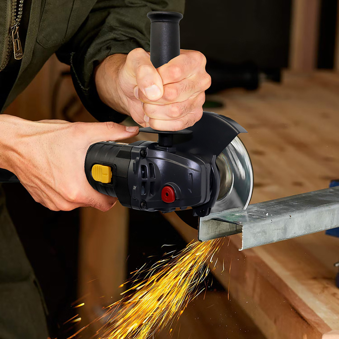    Cat DX3130B 18Volt 125mm Kömürsüz Profesyonel Avuç Taşlama (Akü Dahil Değildir) 