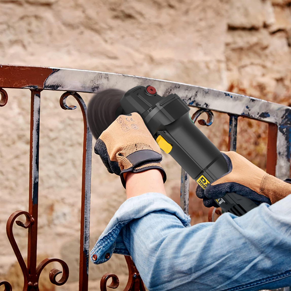    Cat DX3090 720Watt 125mm Profesyonel Avuç Taşlama + DA09052 Genel Amaçlı Elmas Kesme Diski 