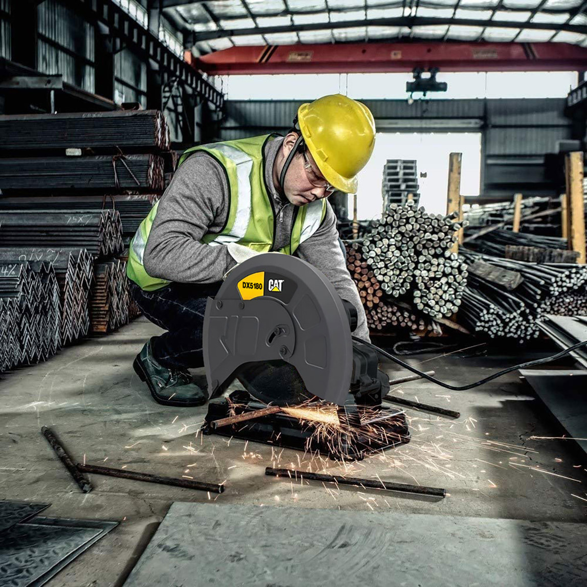    Cat DX5180SET 2400Watt 355mm Profesyonel Profil Kesme + DX3090 720Watt 125mm Profesyonel Avuç Taşlama 