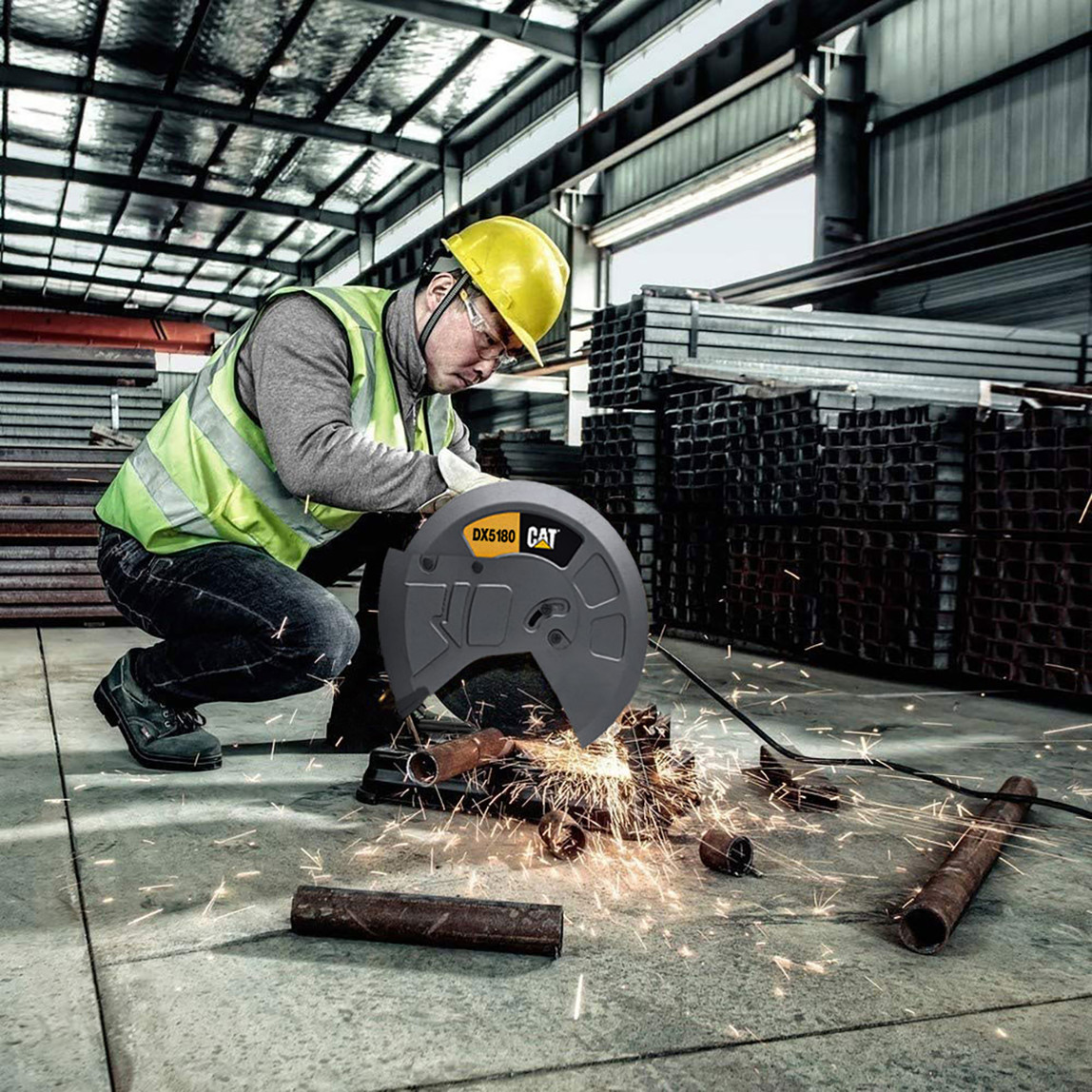    Cat DX5180SET 2400Watt 355mm Profesyonel Profil Kesme + DX3090 720Watt 125mm Profesyonel Avuç Taşlama 