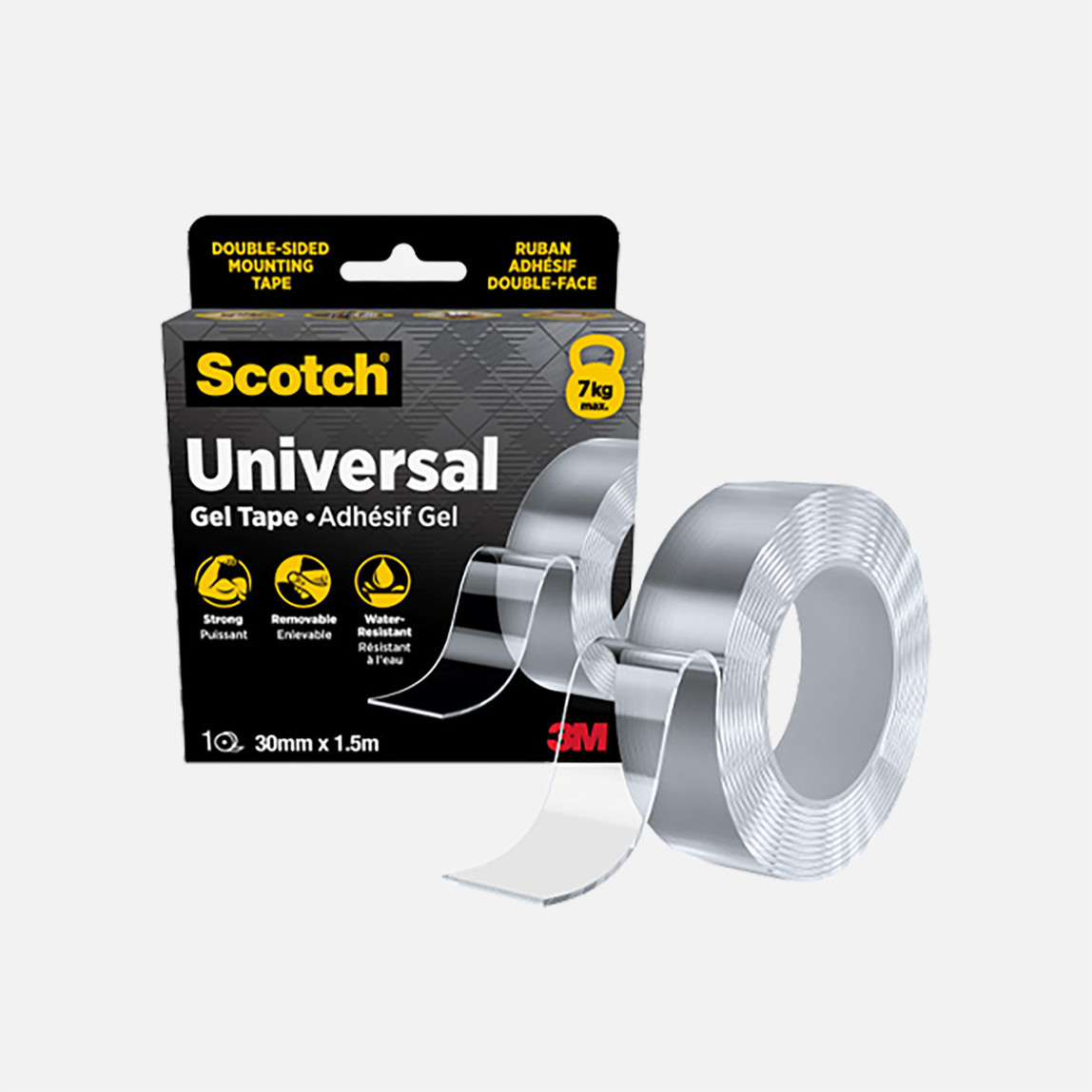    Scotch 30mmX1,5m Çift Taraflı Universal Montaj Bantı 