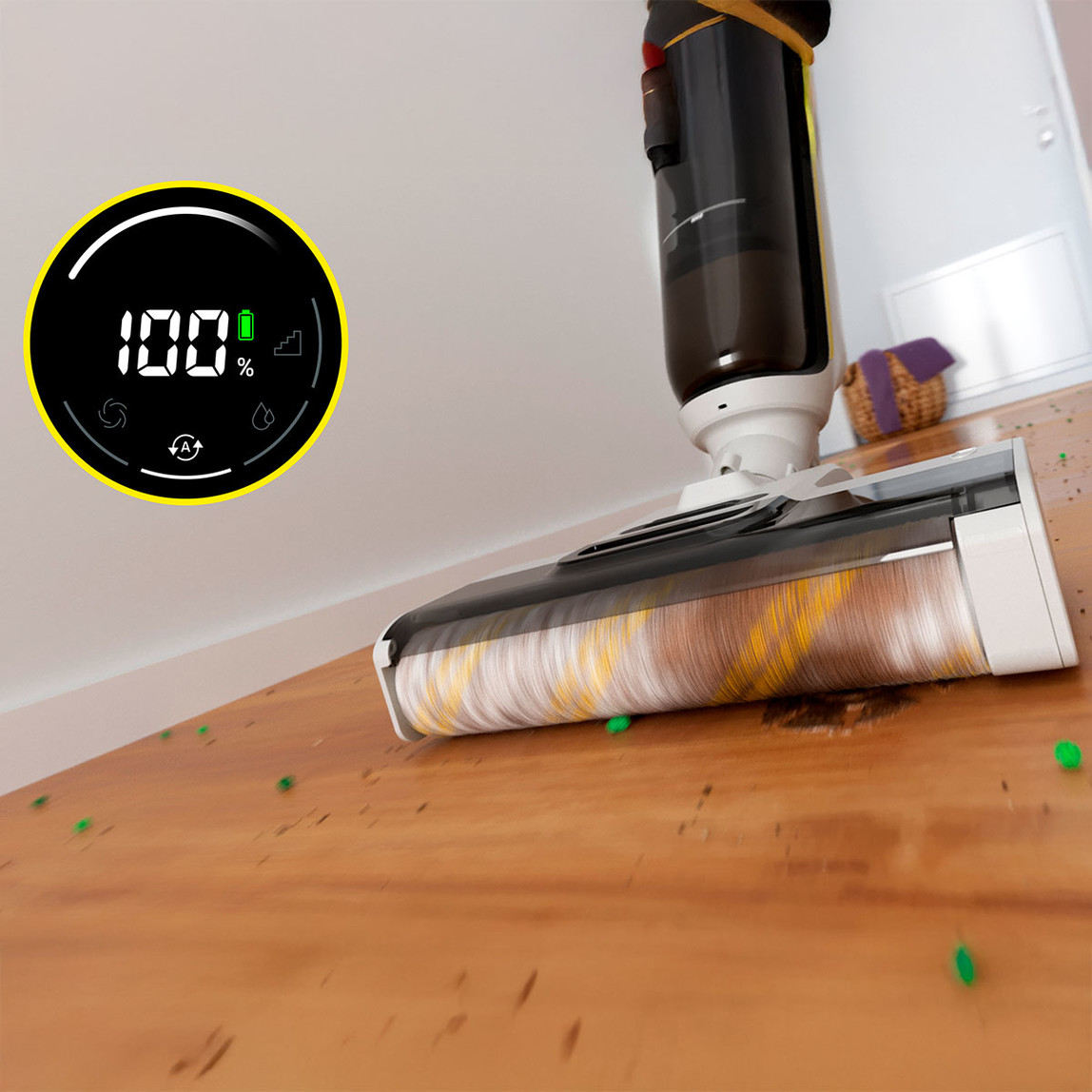    Karcher FCV 4 Islak Kuru Dikey Süpürge 