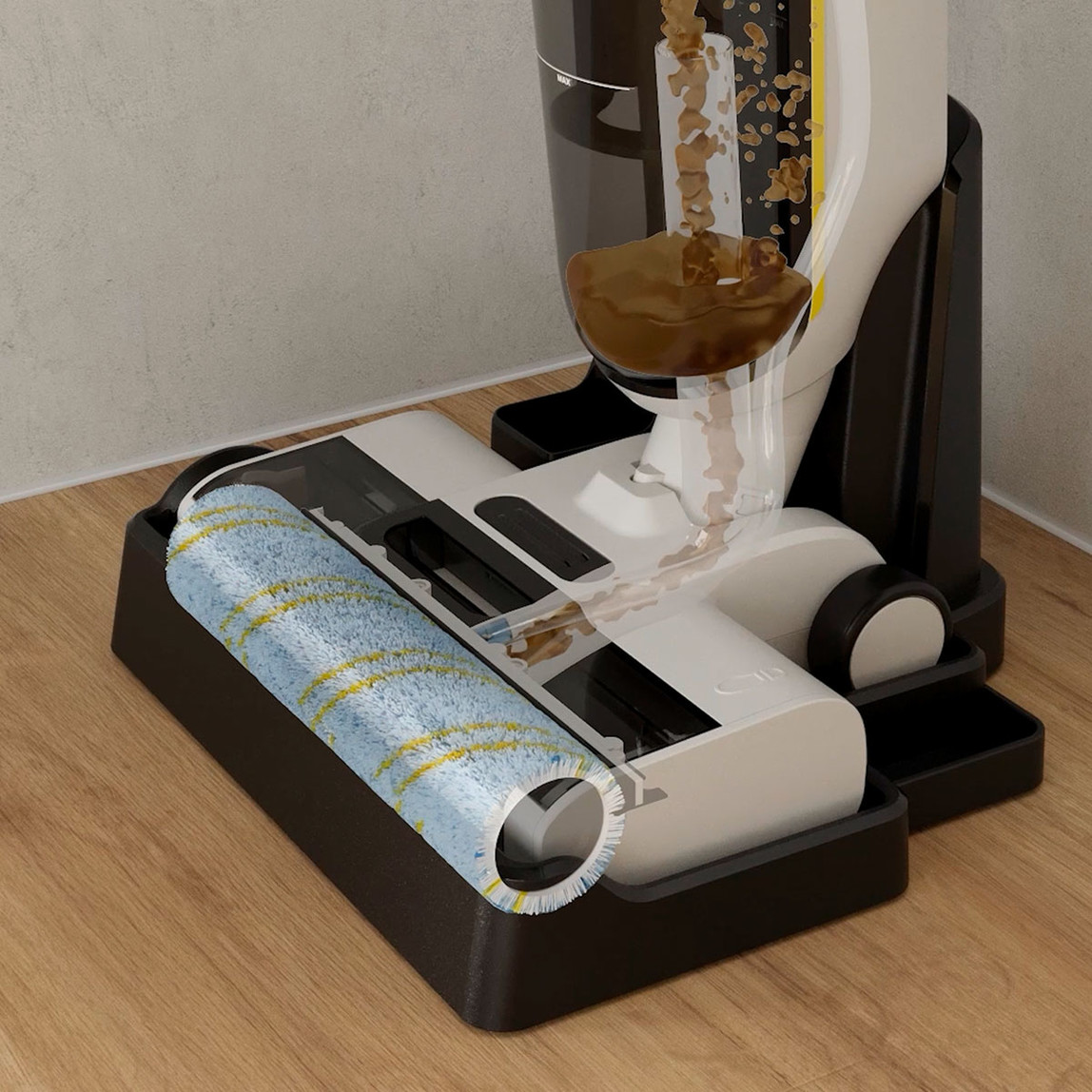    Karcher FCV 4 Islak Kuru Dikey Süpürge 