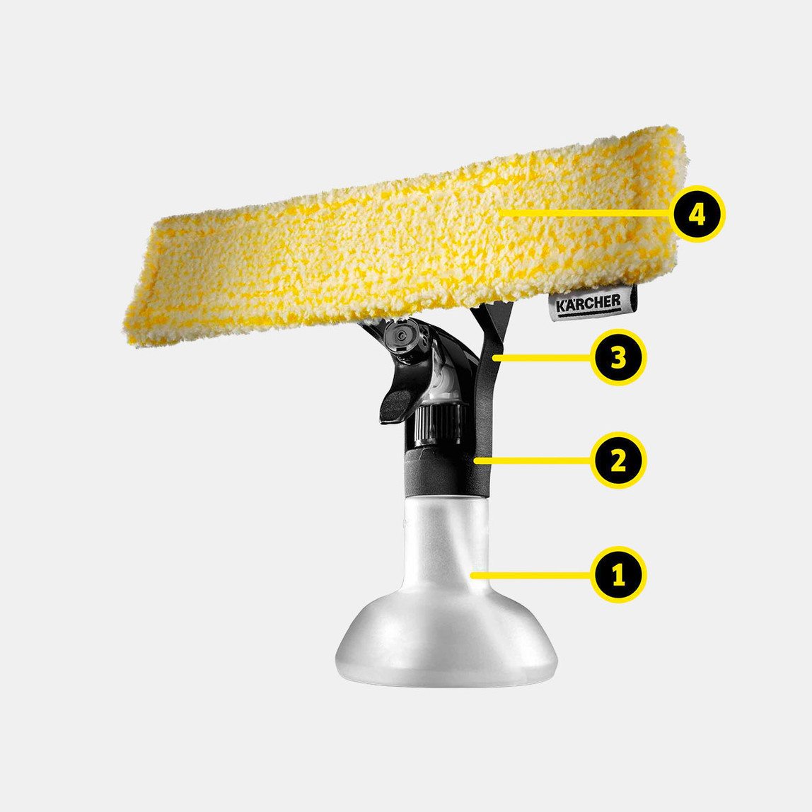    Karcher WV Sprey Şişesi Yedek 2.633-129 