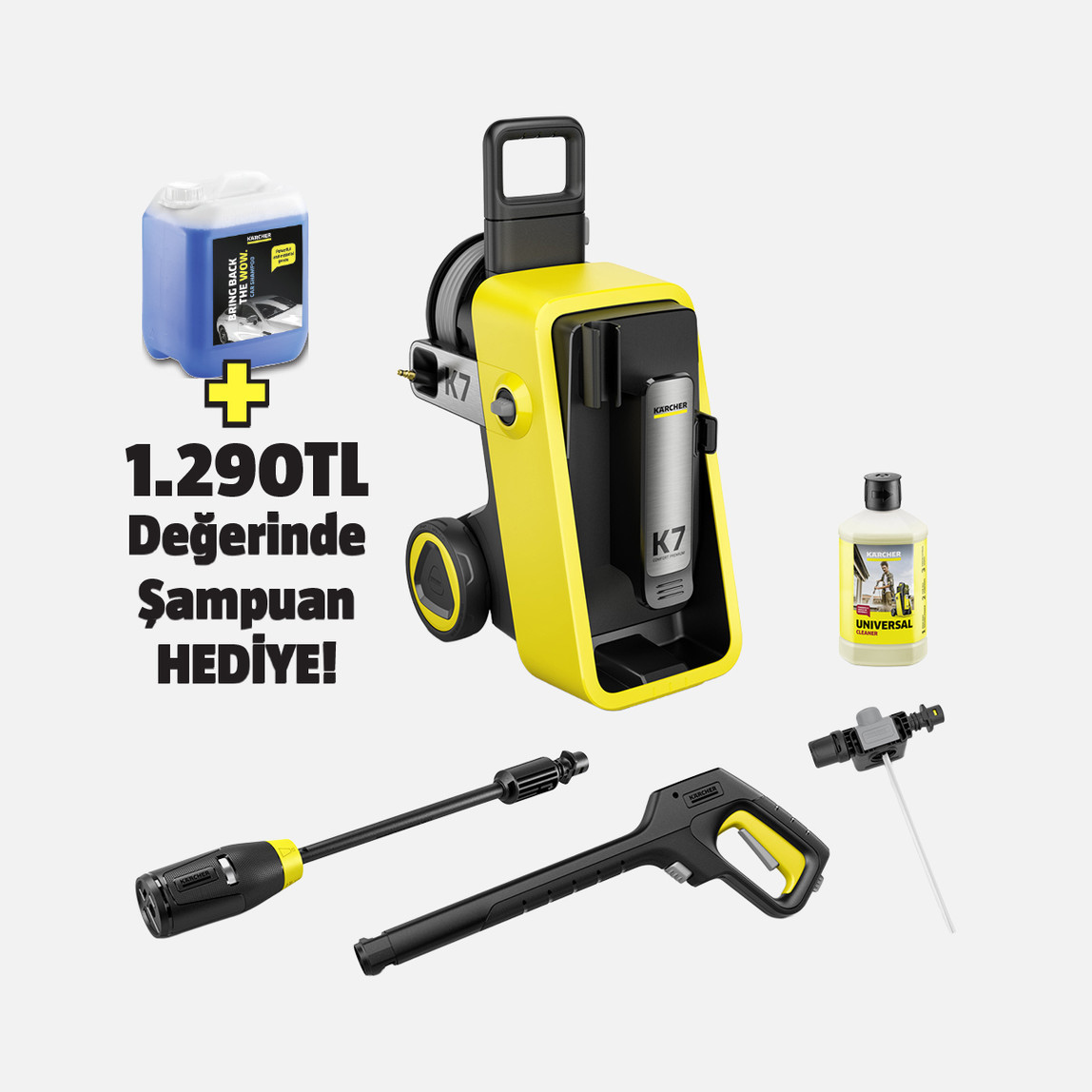    Karcher K 7 180 Bar Comfort Premium *EU Basınçlı Yıkama Makinesi 