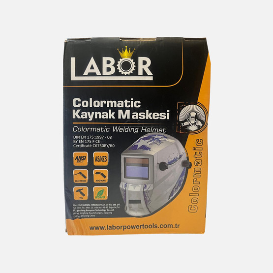 Labor Colormatik Kaynak Maskesi