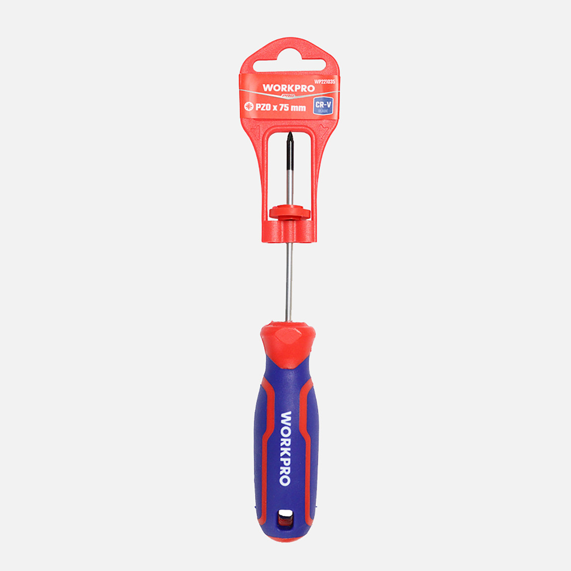    WORKPRO WP221035 PZ0x75mm CR-V Manyetik Profesyonel Yıldız Tornavida  