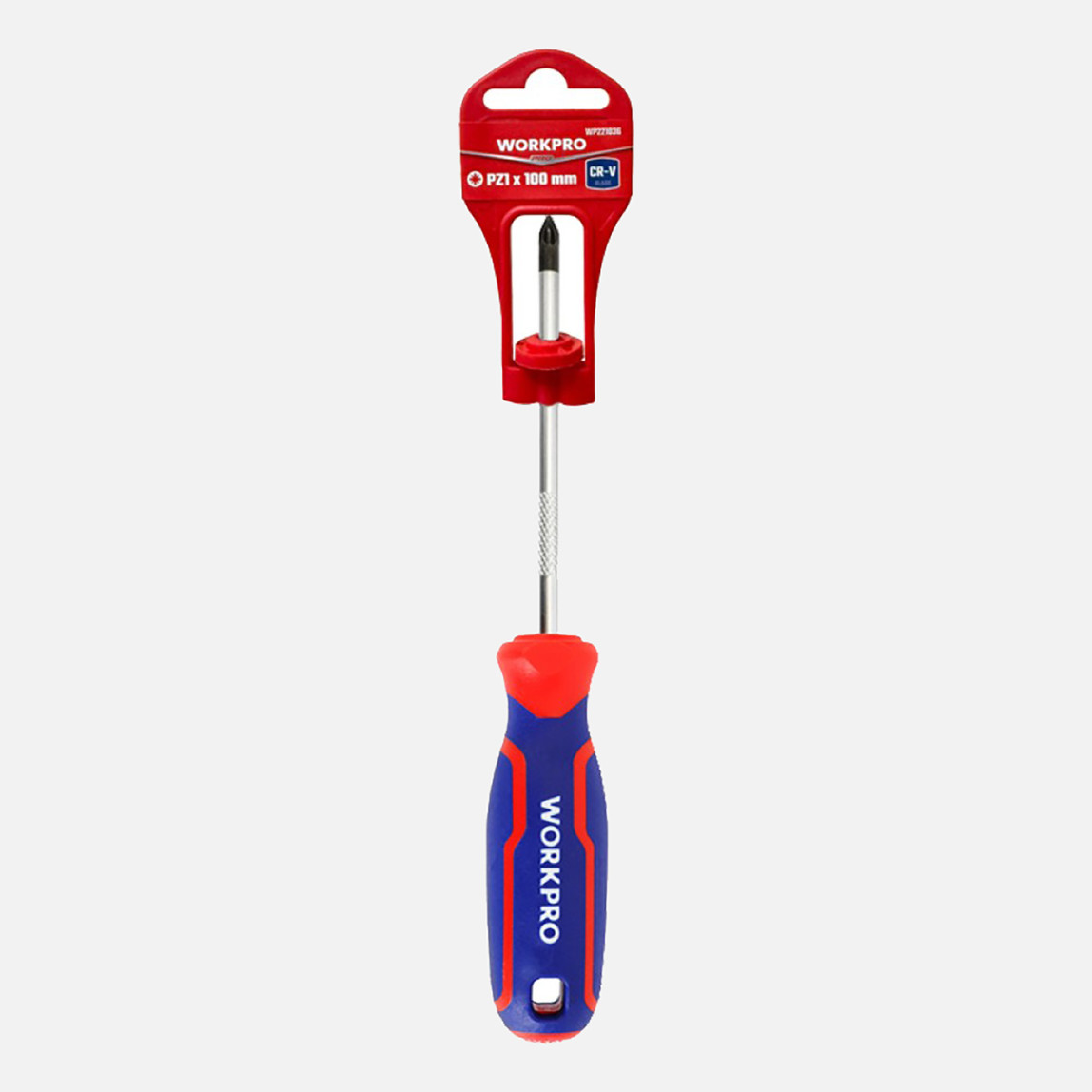    WORKPRO WP221036 PZ1x100mm CR-V Manyetik Profesyonel Yıldız Tornavida 