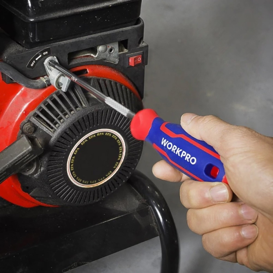    WORKPRO WP221036 PZ1x100mm CR-V Manyetik Profesyonel Yıldız Tornavida 