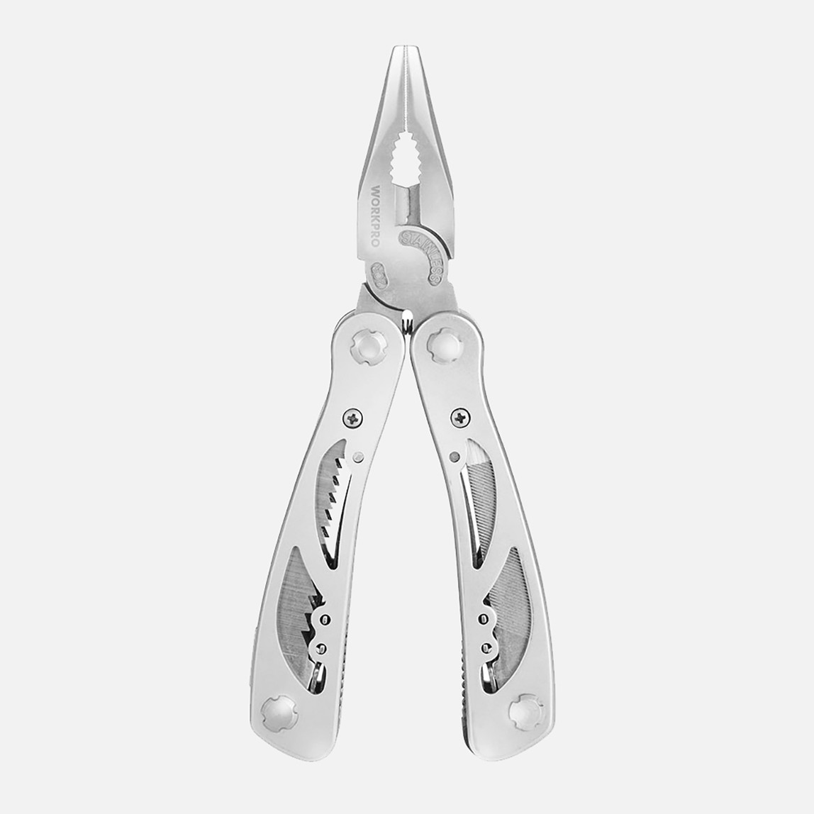    WORKPRO WP382001 12 IN 1 Çok Fonksiyonlu Profesyonel Pense Seti + Taşıma Kılıfı 