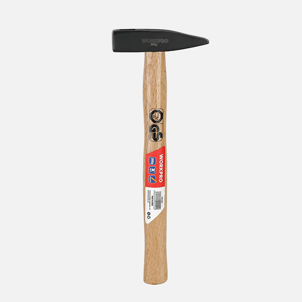    WORKPRO WP241018 300Gr Ahşap Saplı Çekiç 