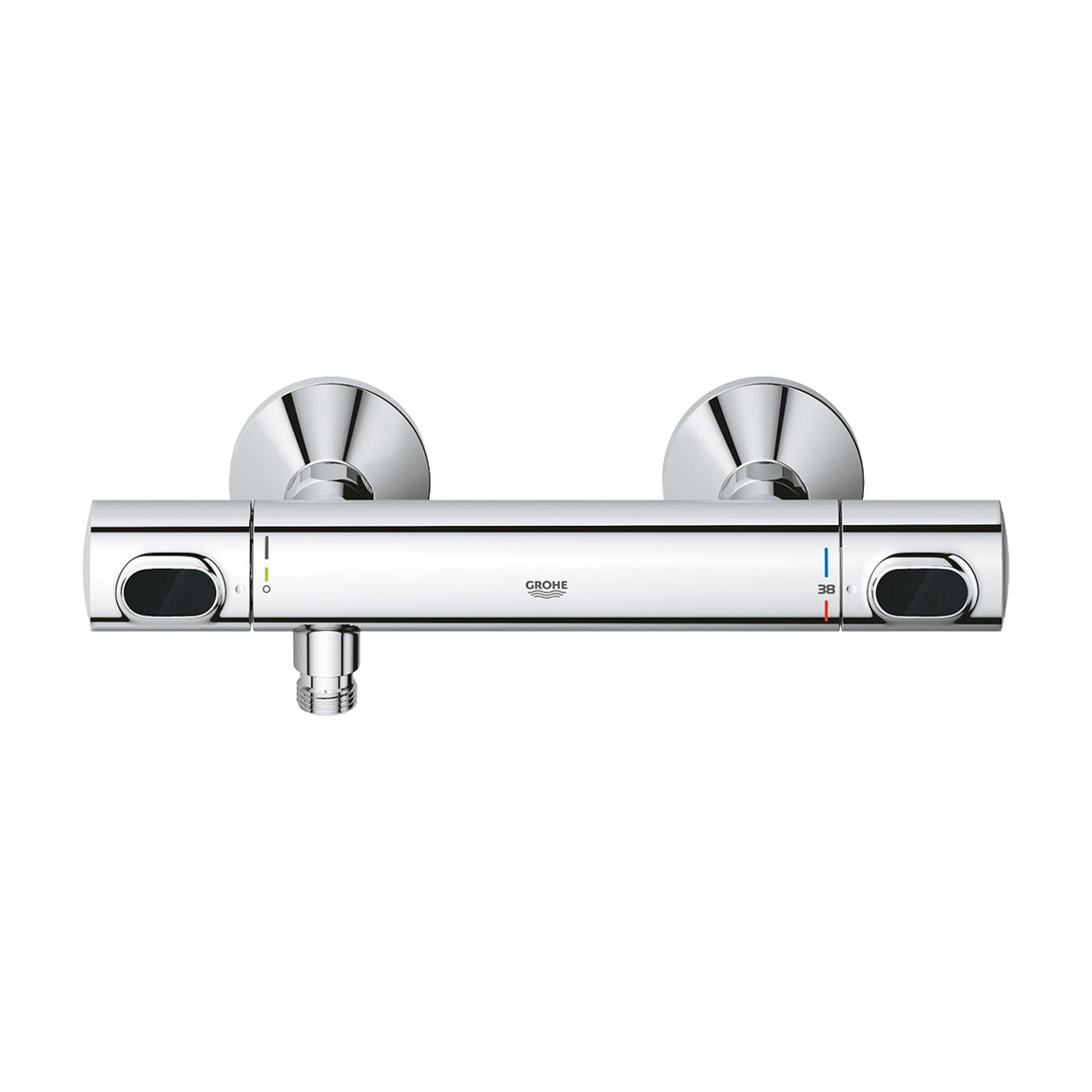    Grohe Precision Flow Termostatik Duş Bataryası ve Vitalio Start 110 Sürgülü Duş Seti 