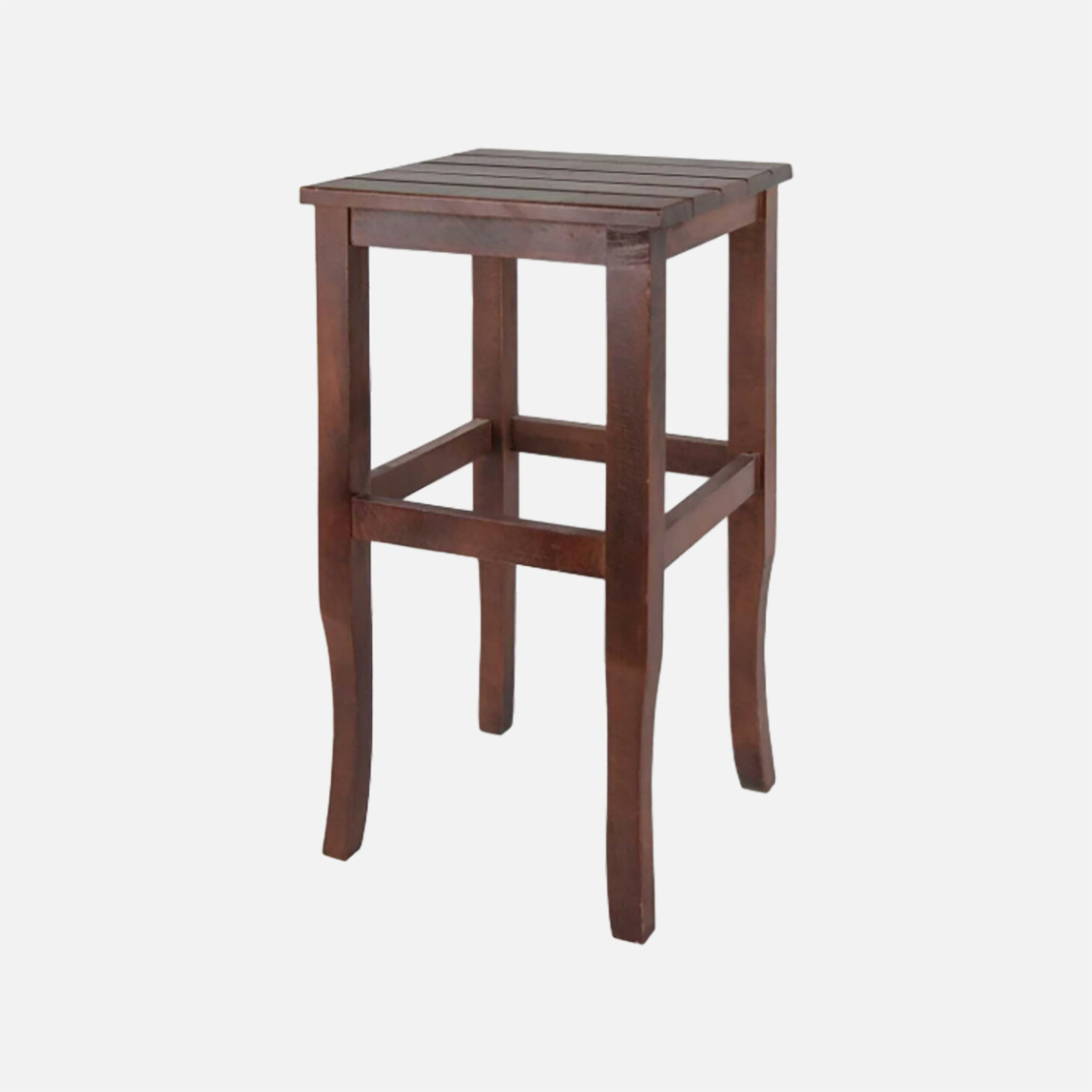    Lunar Ahşap Tabure Ceviz 60 cm 