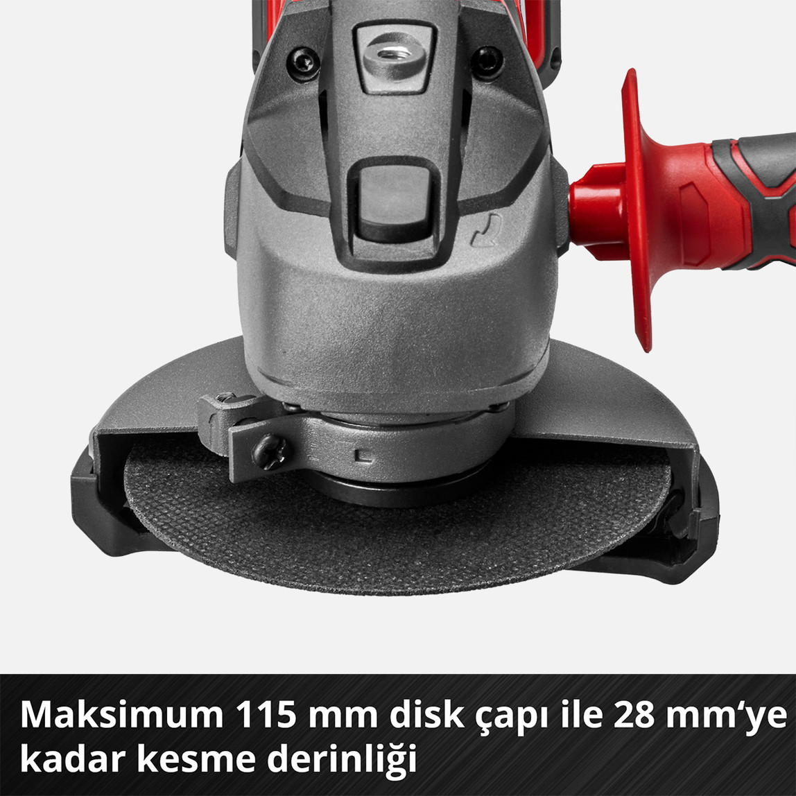    Einhell 18/35 18/115 Akülü Vidalama ve Taşlama Seti ( 1x1,5 Ah ve 1x3,0 Ah) 