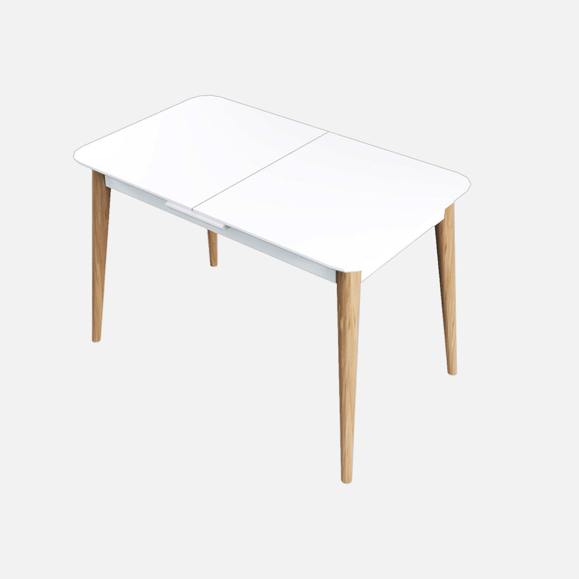    Fly Beyaz Yemek Masası 140cm 