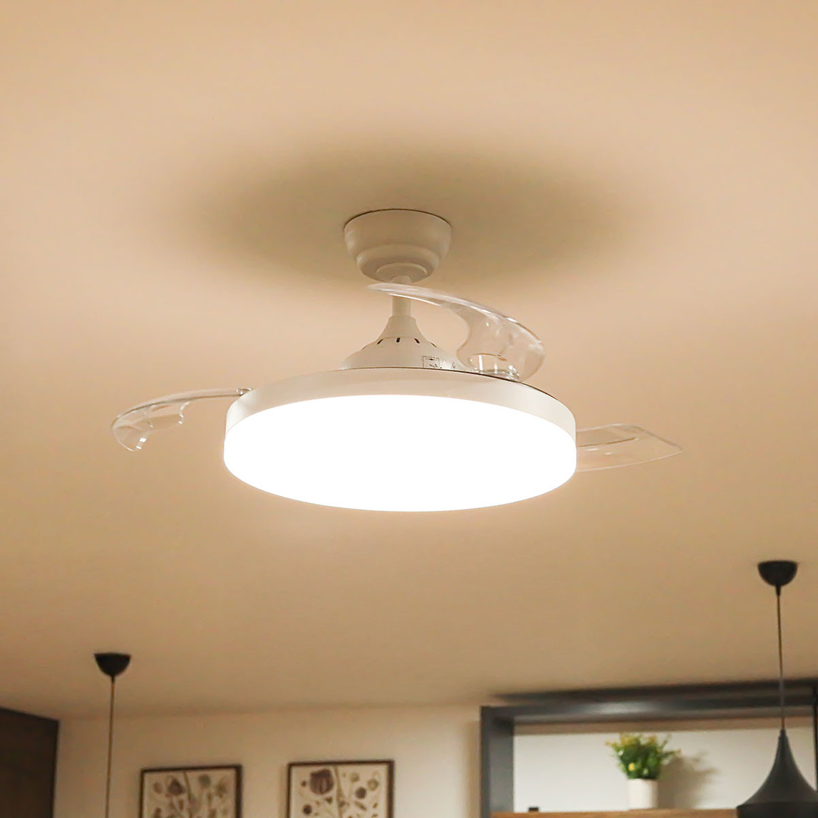    Panasonic LED Tavan Vantilatörü 36W Led + 30W Fan 