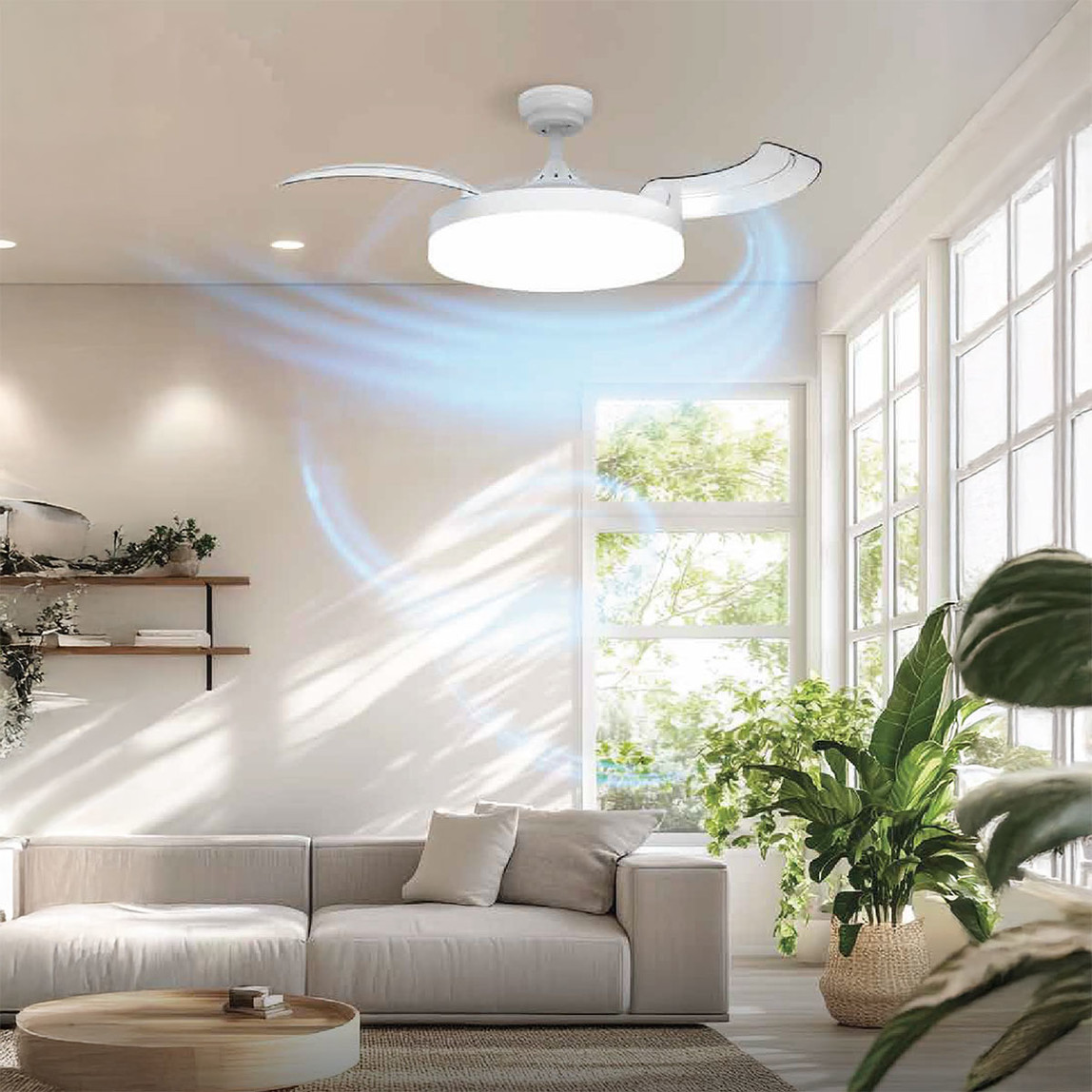    Panasonic LED Tavan Vantilatörü 36W Led + 30W Fan 