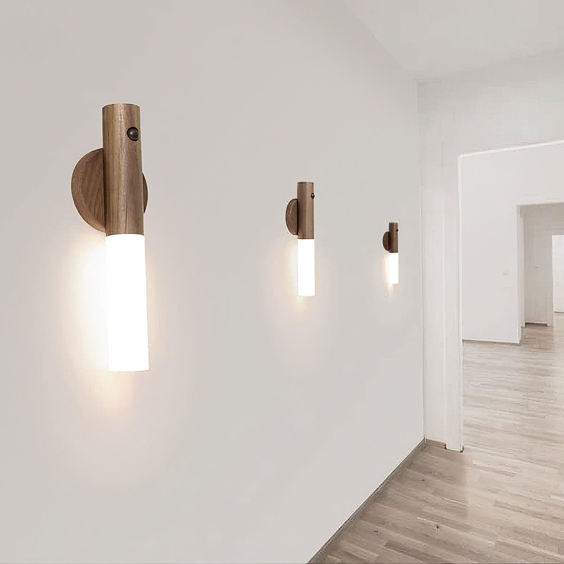    Petrix Şarjlı Hareket Sensörlü Led Çubuk Aplik 